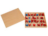 Montessori Small Movable Alphabets W/ Box
