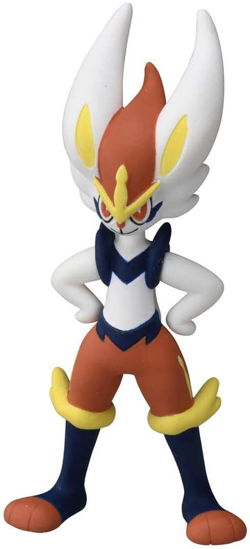 Pokemon Takara Tomy Cinderace Ms-35 2 Inch Figurine