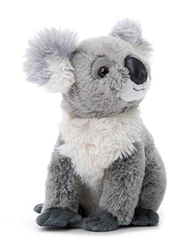 The Petting Zoo Koala Stuffed Animal, 12-Inch Grey Plush Toy, Recycled Materials, Model 420341