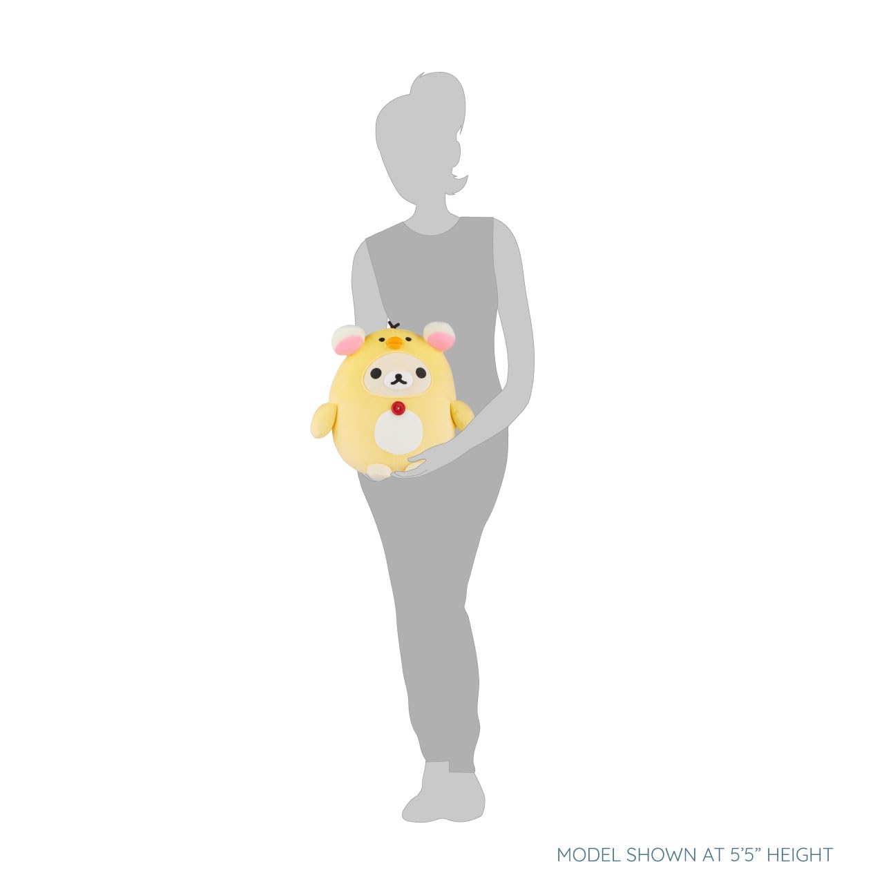 Korilakkuma San-X Original Kiiroitori Kigurumi Series Mochi Plush