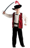 Courageous Musketeer Boys Costume Small - Age 4 To 6