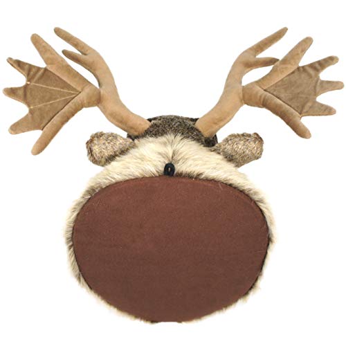 Tigerhart Muscovy The Moose - 24 Inch (With Antlers) Large Stuffed Animal Plush Head Trophy Wall Mount Bust
