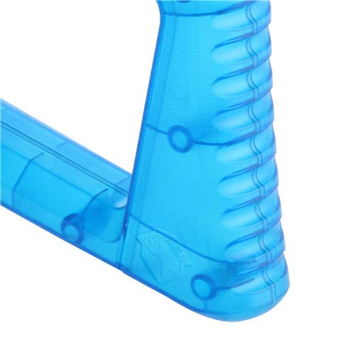 Worker Ak Style Shoulder Stock For Nerf N-Strike Elite And Nerf Modulus Series Toy (Transparent Blue)