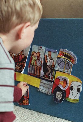 Wheels on The Bus Felt Flannel Board Story Build A Bus