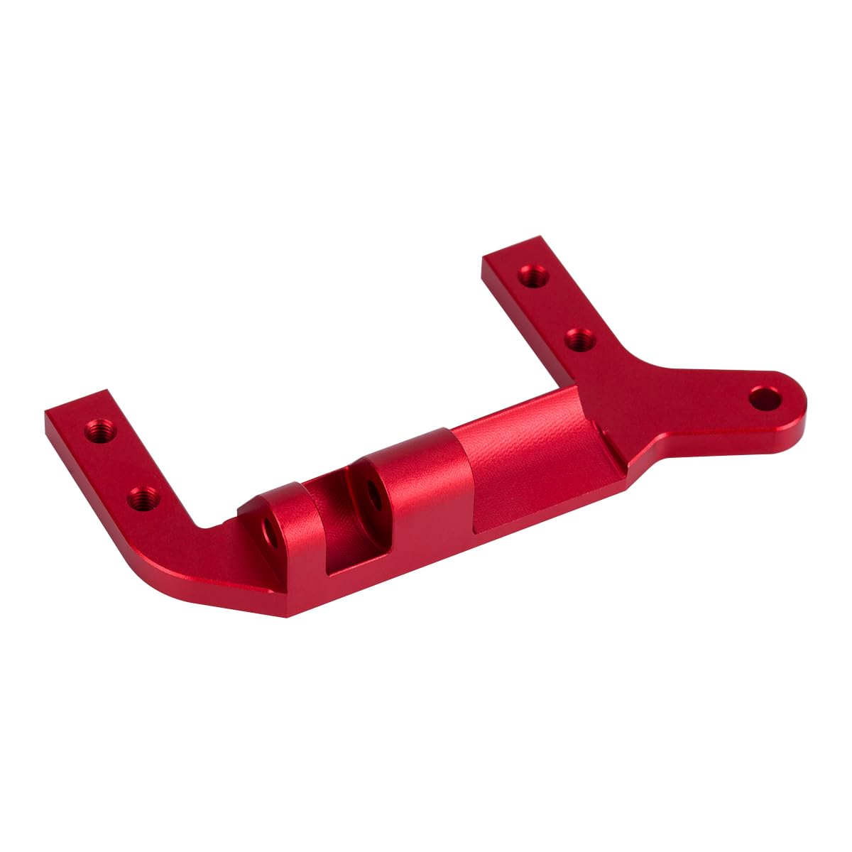RC TRX4 Servo on Axle Mount,TRX4 SOA Mount 4-Link Suspension for 1/10 RC Crawler Car TRX-4 Aluminum Upgrade Parts (Red)