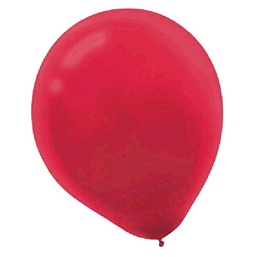 Apple Red Solid Color Latex Balloons - 9' (Pack Of 20) - Perfect For Parties, Celebrations & Holiday Decorations