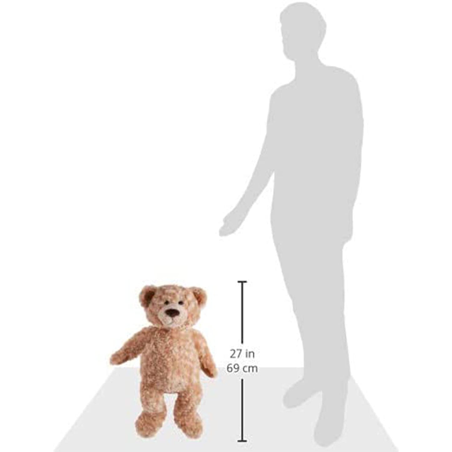 GUND Maxie Classic Teddy Bear Plush Stuffed Animal, Beige, 24" - Soft Plush, Perfect for Kids and Collectors