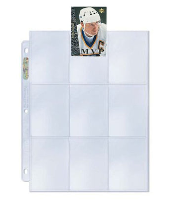 Vintage Sports Cards 9 Pocket Refill - 30 Count