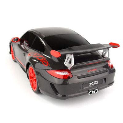 PowerTRC Radio Remote Control Car Porsche 911 GT3 RS Sports Car for Kids and Adults Age 6-12 Years 1:24 Scale (Black) Officially