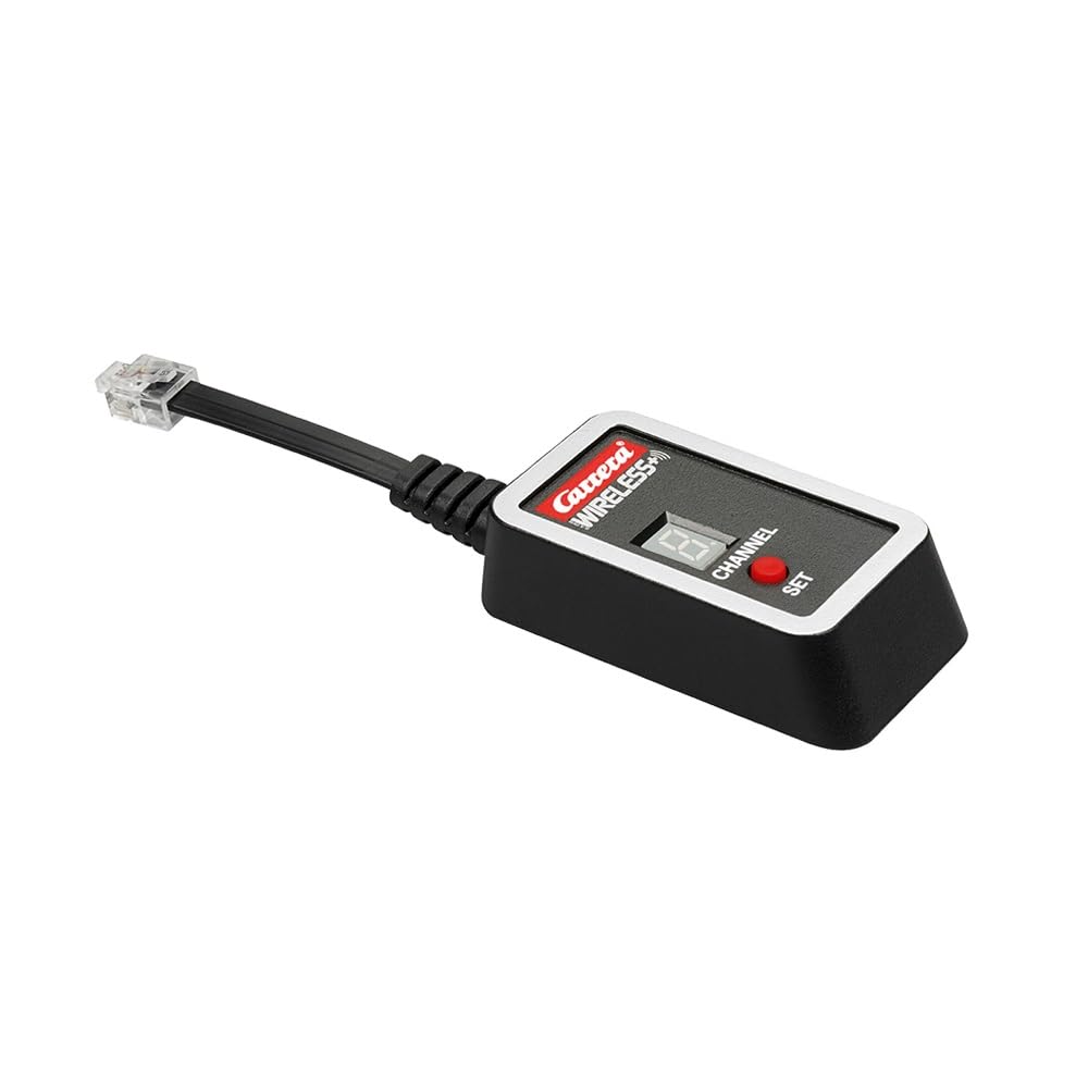 Carrera Receiver For Digital 1/24 / Digital 1/32, 9.45 Mm Rail Gauge, Wireless Racing Track Receiver