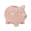 Creative Gifts International Small Pink Ceramic Pig Piggy Bank, 3'' X 4'' X 3'', Gift Box Included