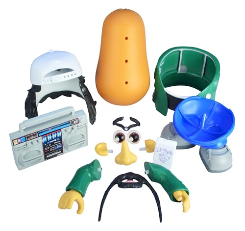 Poptaters Silent Bob - Includes 15 Removable, Interchangeable Facial And Body Parts Including One Surprise Potato Head Original Piece! Ages 8+