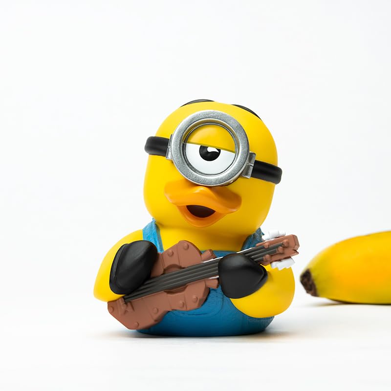 Tubbz Boxed Edition Minions Stuart Collectible Vinyl Rubber Duck Figure - Official Despicable Me 4 Minions Merchandise - Tv, Mov