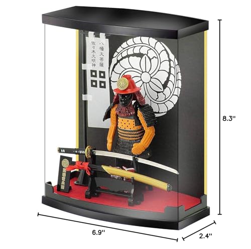 MEISTER JAPAN Samurai Toys Samurai protective covering for kurada H8.3inches Scale 1/10 Samurai Figure Series A26 for New Year Bushido Ornaments for bookcases.