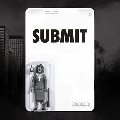 Super7 They Live Female Ghoul (Black And White) - 3.75' They Live Action Figure With Accessories Classic Horror Collectibles And Retro Toys