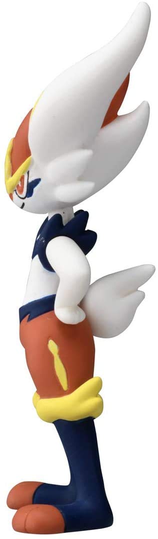Pokemon Takara Tomy Cinderace Ms-35 2 Inch Figurine