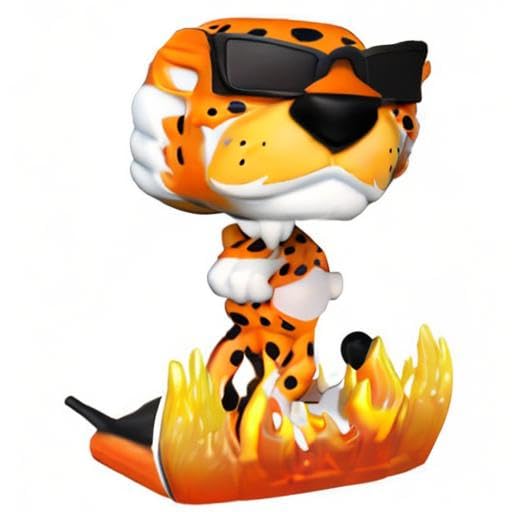 Funko POP! Ad Icons Chester Cheetah #117 Glow in The Dark Exclusive Vinyl Multicolor