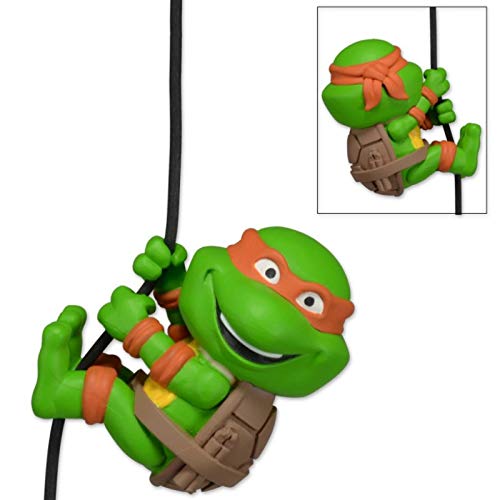 NECA Scalers - 2 Characters - TMNT Michelangelo Toy Figure
