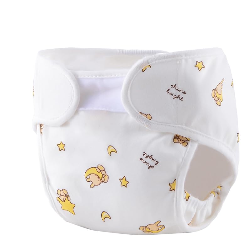 Reborn Baby Dolls Diapers Accessories 4-Piece Pack Fit For 17-24 Inch Reborn Dolls Newborn Underwear Reusable Washable
