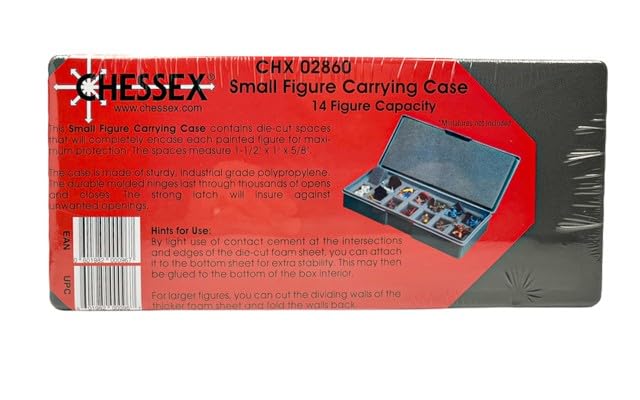 Chessex Manufacturing Figure Carrying Case For 25Mm Figures (14 Figures)