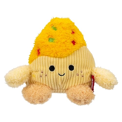 Bumbumz 4.5-Inch Fundaybumz Plush 5-Pack - Tortilla Chip, Jar Of Nacho Cheese, Pig In A Blanket, Fan Finger, And Football - From