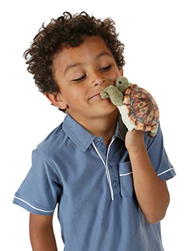 Folkmanis Mini Tortoise Finger Puppet, Multicolor