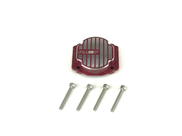 CEN Racing CKD0350 KAOS CNC Metal Differential Cover (Red Anodized) 1pc Q / MT / DL Series