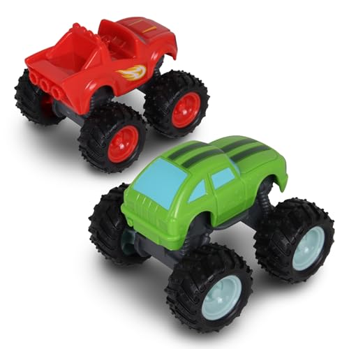NKOK Blaze and The Monster Machines (Free-Wheel) 2PK Blaze & Pickle