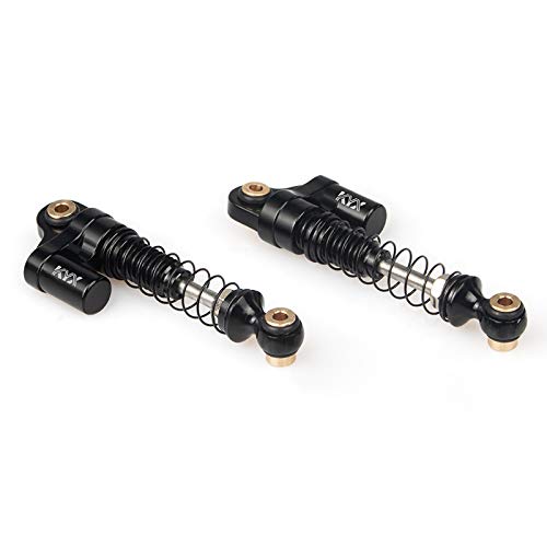 KYX Racing 37mm Metal Suspension Shock Absorber Upgrades Parts Accessories for 1/24 RC Crawler Car Axial SCX24 AXI90081 AXI00001