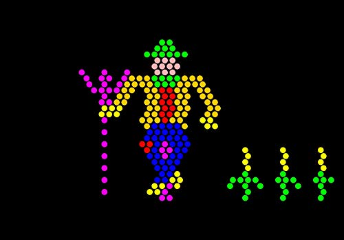 Illumipeg Farm Refill Templates For Pre-1994 Original Lite Brite (10 Sheets, 9X12)