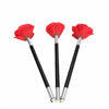 Zqion Stick To Rose Magic Tricks Magic Flowers Magic Cane Close Up Street Stage Magic Gimmicks Magician Accessories,3Pcs/Set