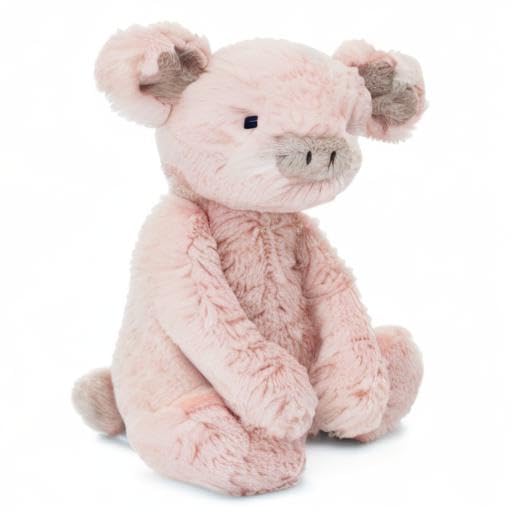 Jellycat Bashful Pig Stuffed Animal, Small, 7 inches