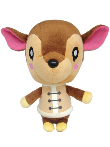 Sanei Animal Crossing New Leaf Doll Fauna 7' Plush