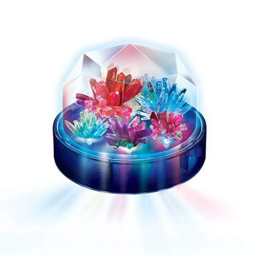 Crystal Growing - Colour Changing Crystals Light - Crystal Growing Kit With Led Lights, Stem Kits Learning For Kids, Create Unique Designs And Vibrant Displays, Safe Non-Toxic Materials