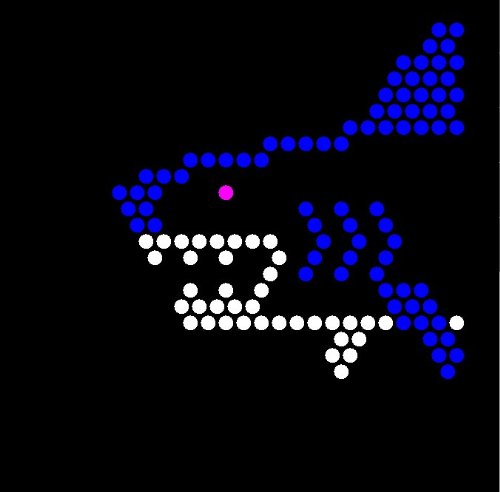 Illumipeg Under The Sea Refill Templates For Lite Brite Cube, Flat-Screen, And Four Share (10 Sheets, 7X7)