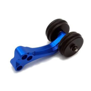 Aluminum Rear Wheelie Bar Compatible with 7121 Blue for Traxxas 1/16 Mini E-Revo