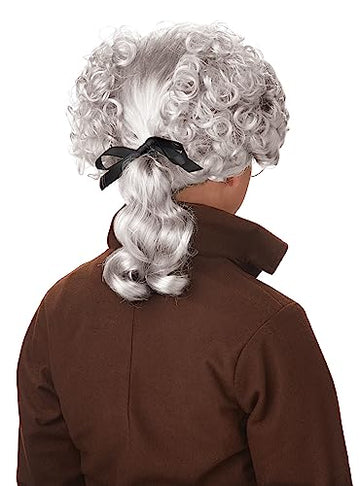 California Costumes Child Colonial Man Wig Standard