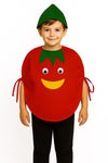 Fancydresswale Tomato Fancy Dress Costume For Kids | Free Size 2-10 Years | Stage Shows, Fancy Dress Competitions, Theme Parties