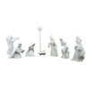 One Hundred 80 Degrees Porcelain 9 Piece Nativity Set