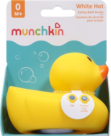 Munchkin White Hot Safety Bath Ducky Toy, Yellow (Pack of 2)