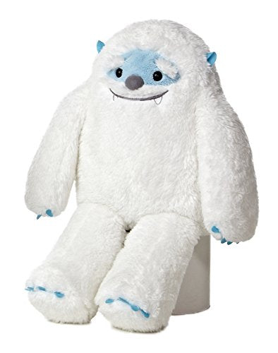 Aurora® Mysterious Fantasy Yulli™ Yeti Stuffed Animal - Mythical Companion - Imaginative Adventures - White 12 Inches