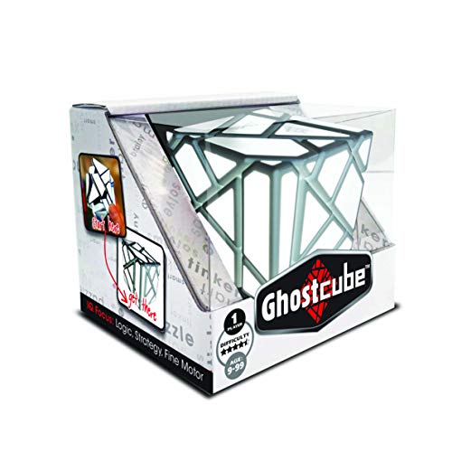 Project Genius Ghost Cube, Multicolor, Shape Puzzle, Shape 3X3, 3X,3 Speed Cube, Brain Teaser, Puzzle Cube, Gift For Children, Gift For Teen Boy, 3X3 Cube