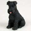 Conversation Concepts Schnauzer Miniature Dog Figurine - Uncropped - Black