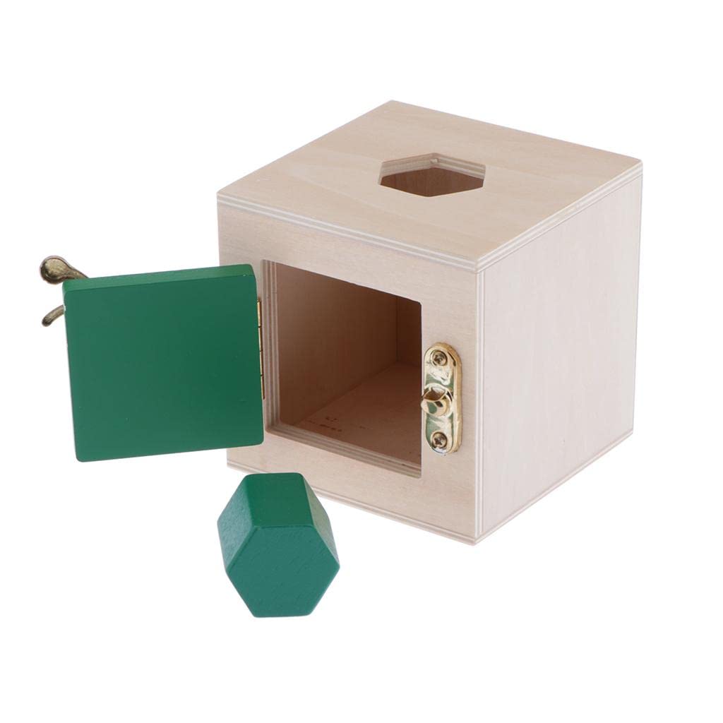 Enakshi (Label) Montessori Toys Kids Early Education Teaching Aids Cube Wooden Toy Greentoys & Hobbies|Educational| Educational