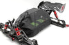 Raidenracing Chassis Dirt Dust Resist Guard Cover for 1/8 Arrma Outcast & Typhon 3S, Black, Nylon, Model 1208SZRIO4T