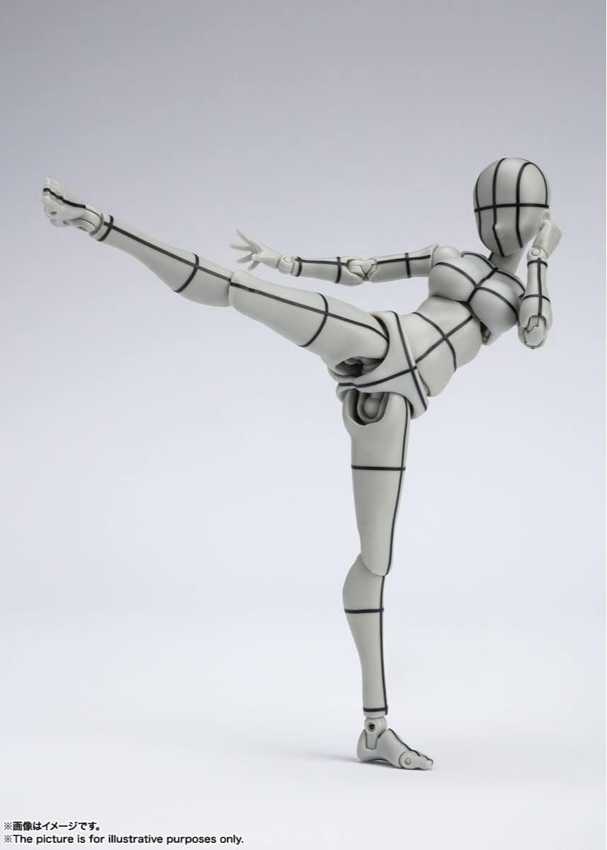 Tamashii Nations - Kentaro Yabuki - Body Chan Wire Frame (Gray Color Version), Bandai Spirits S.H.Figuarts Action Figure