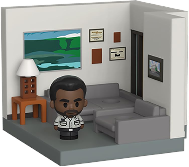 Funko Pop Tv Mini Moments: The Office - Darryl With Chase (Styles May Vary), Multicolor (57388)