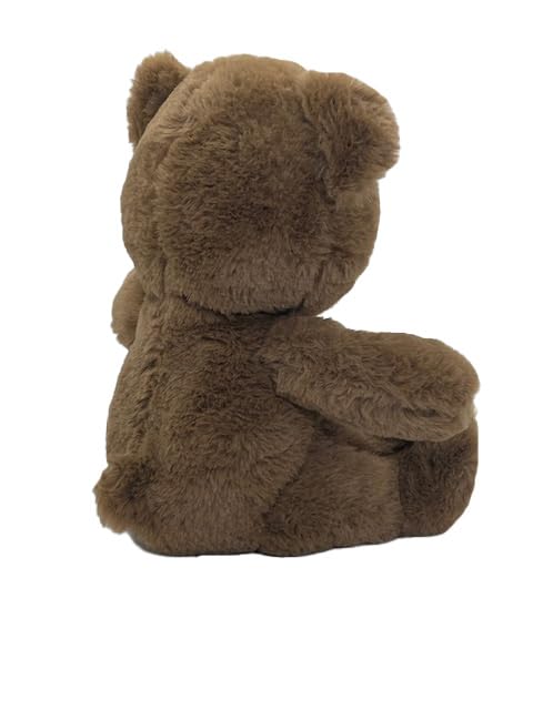 Anico 10' Plush Brown Teddy Bear With Embroidered Eyes