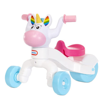 Little Tikes Go & Grow Unicorn Ride-On Scooter for Kids Age 1-3, Large, Pink/Blue/White, Develops Motor Skills for Toddlers