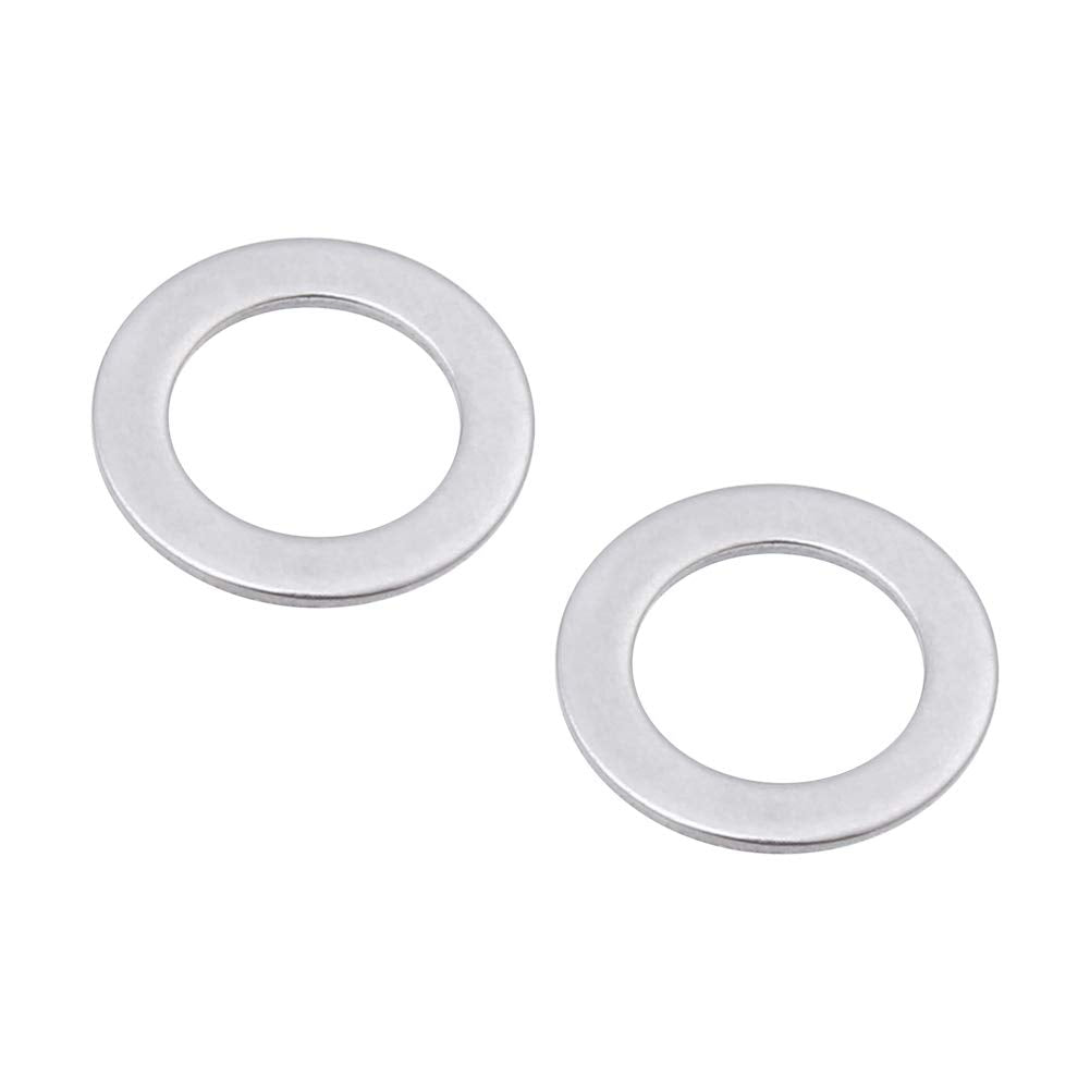 HobbyPark Metal 5mm Shim Washers 5x8x0.5mm for RC Cars,Replacement of Part 1985 (100-Pack)